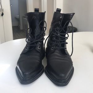 ALLSAINTS combat boots like new